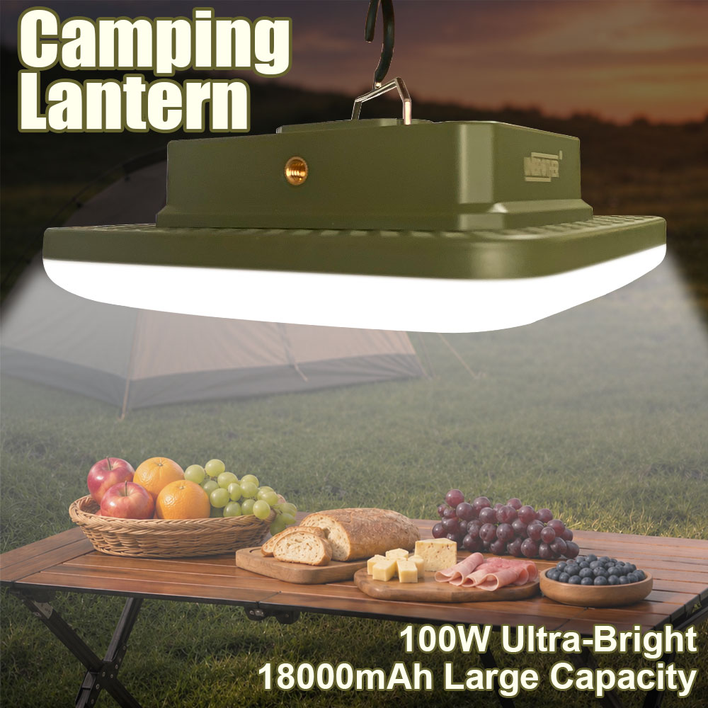 Outdoor Power Repair - 18000mAh Camping Lantern 100W LED Light
