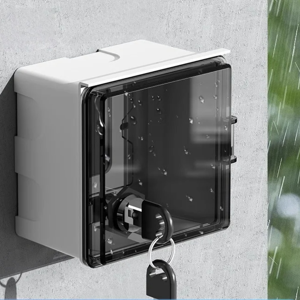 Outdoor Power Point Cover - 1Pcs 86 Type Lockable Socket Waterproof