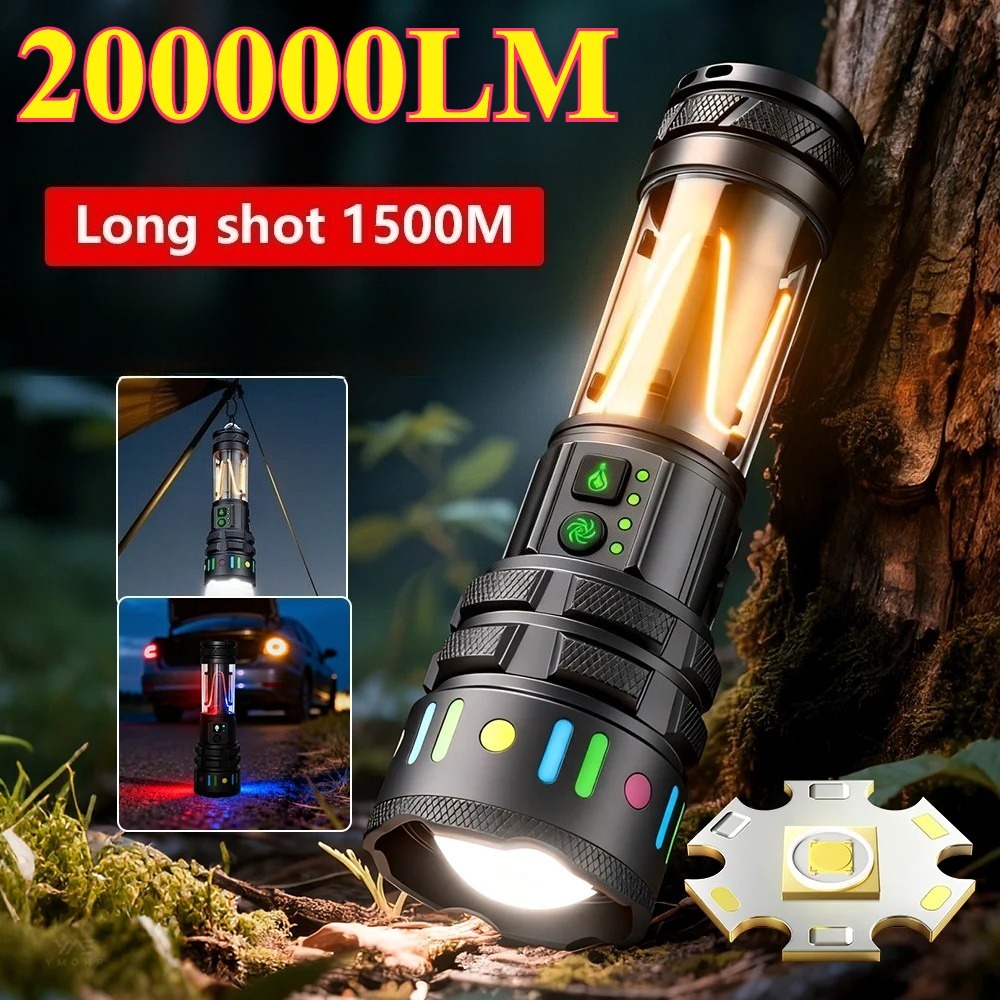 Outdoor Power Works - Powerful Ultra Bright LED Flashlight Type-C