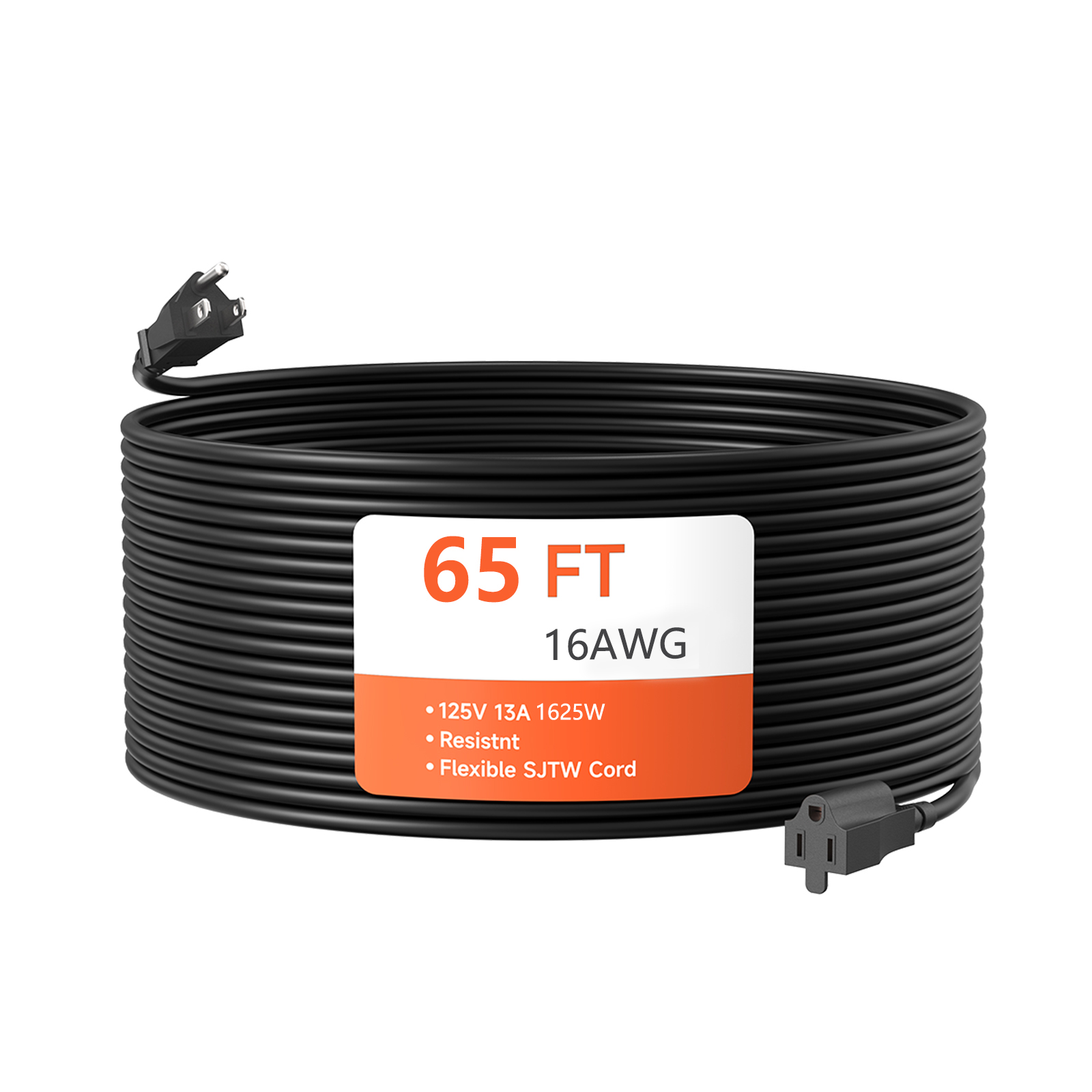 Outdoor Power Extension Cord - U.S. Standard Outdoor Extension Cord 20/1.8