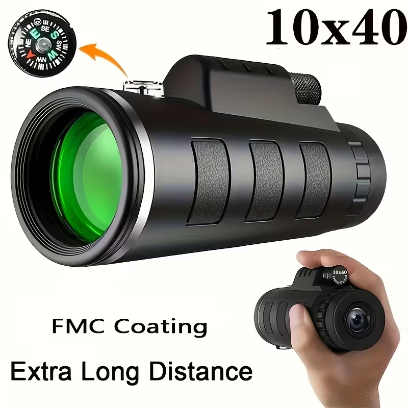 Outdoor Powersports - 40x60 High-Power HD Monocular for Adults