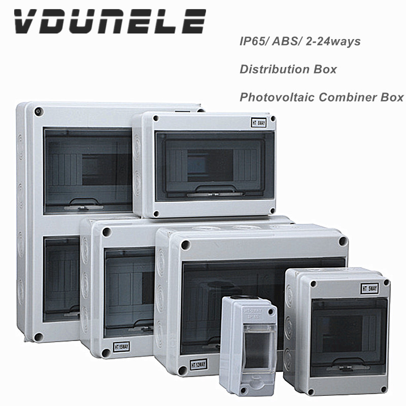 Outdoor Power Distribution Box - IP65 Distribution Box for DC Breaker