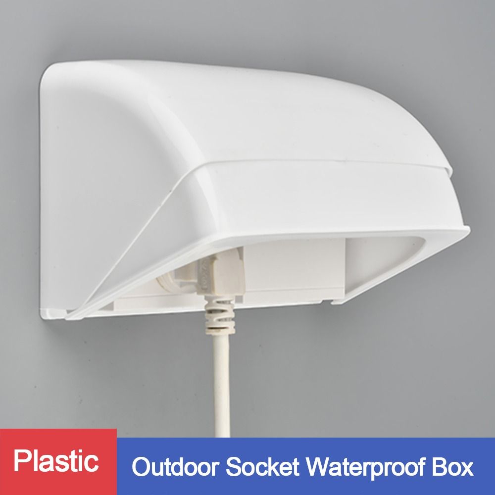 Outdoor Power Point Cover - 1Pcs Outdoor Socket Waterproof Box Electric