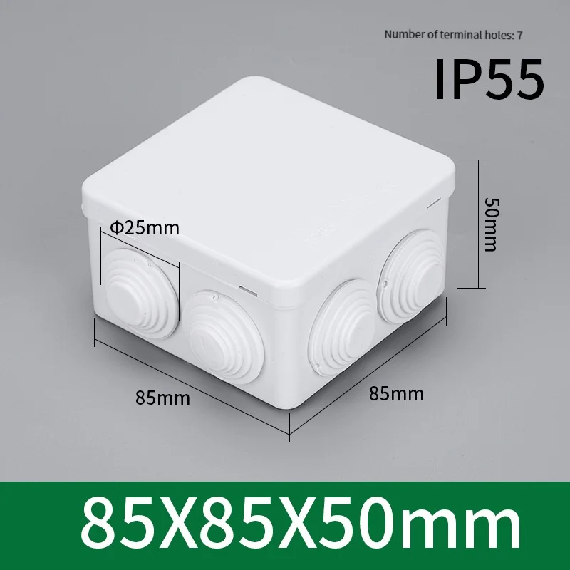 Outdoor Power Distribution Box - 85 * 85 * 50 Outdoor