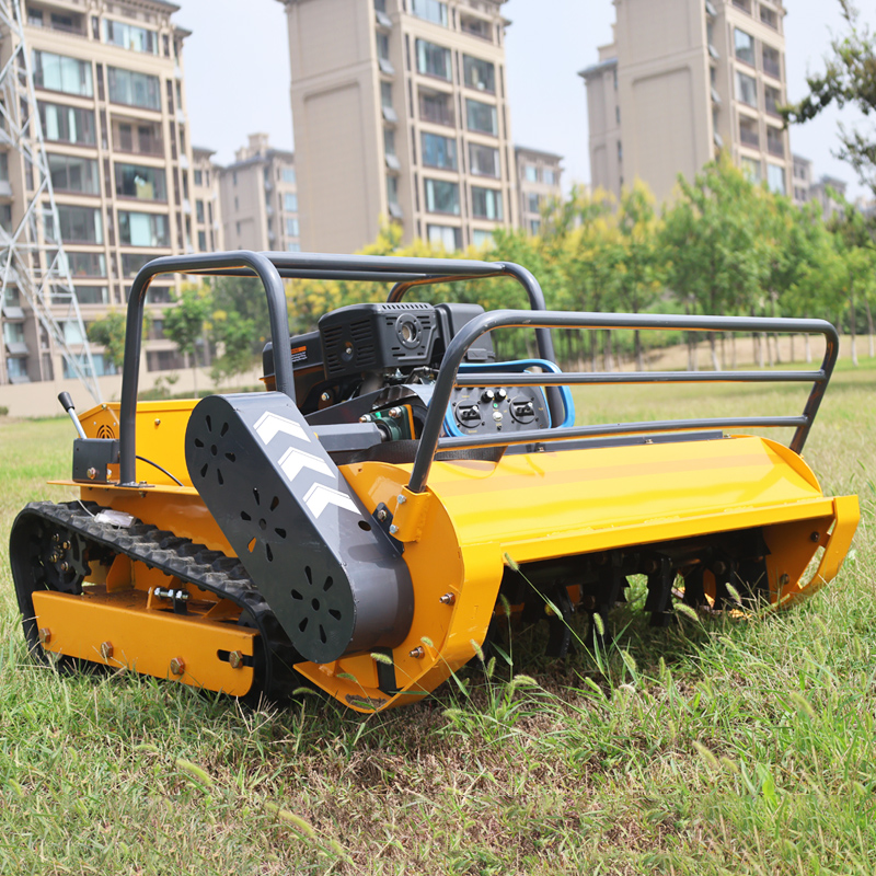 Outdoor Power Works - Remote-controlled lawnmower, professional lawn mowing equipment,