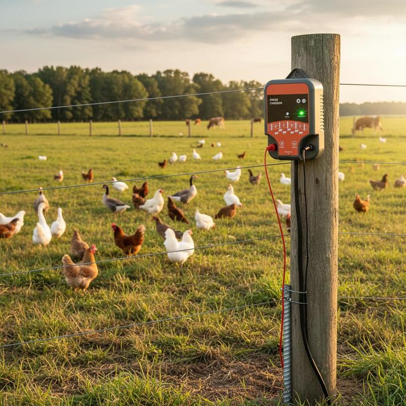 Ac Outdoor Power - Livestock Energizer 10kV 2J For Farm