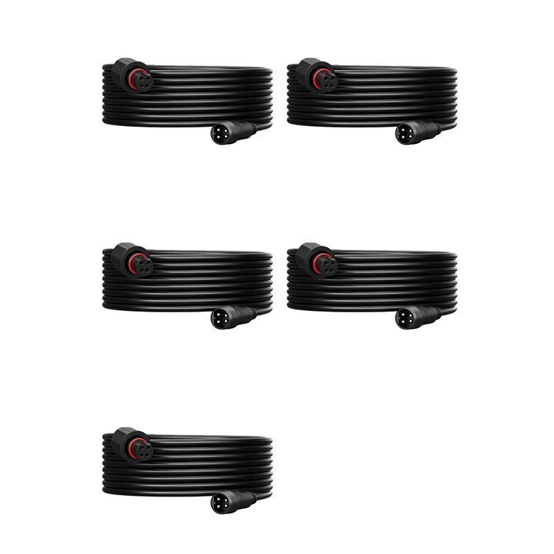 Exquisite-5Pcs 10FT Extension  - Outdoor Power Extension Cord recension och pris