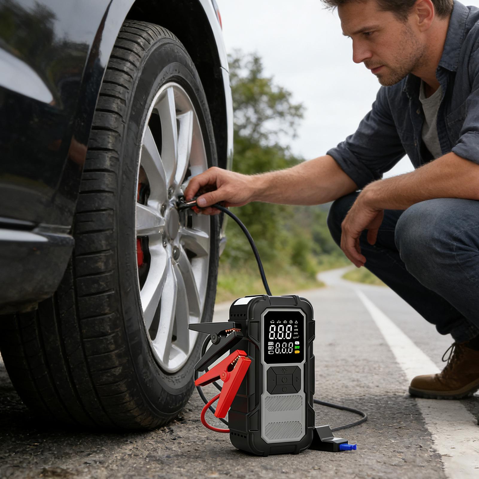 Car Battery Jump Starter 12V 4 - Outdoor Power Supply 12V recension och pris