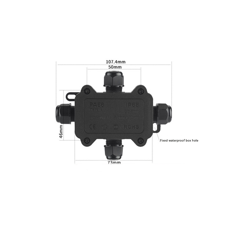 IP68 Outdoor Waterproof Juncti - Outdoor Power Distribution Box recension och pris
