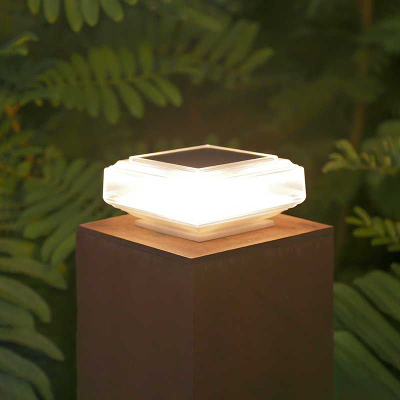 Modern Transparent Solar Post  - Outdoor Power Post recension och pris