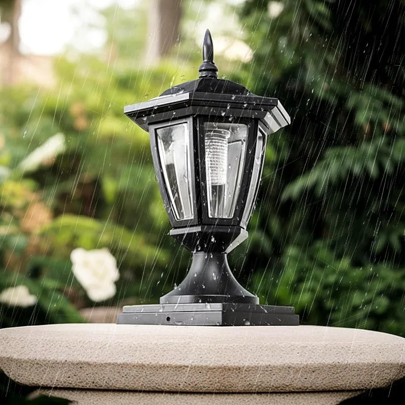 Outdoor Solar Post Light Water - Outdoor Power Post recension och pris
