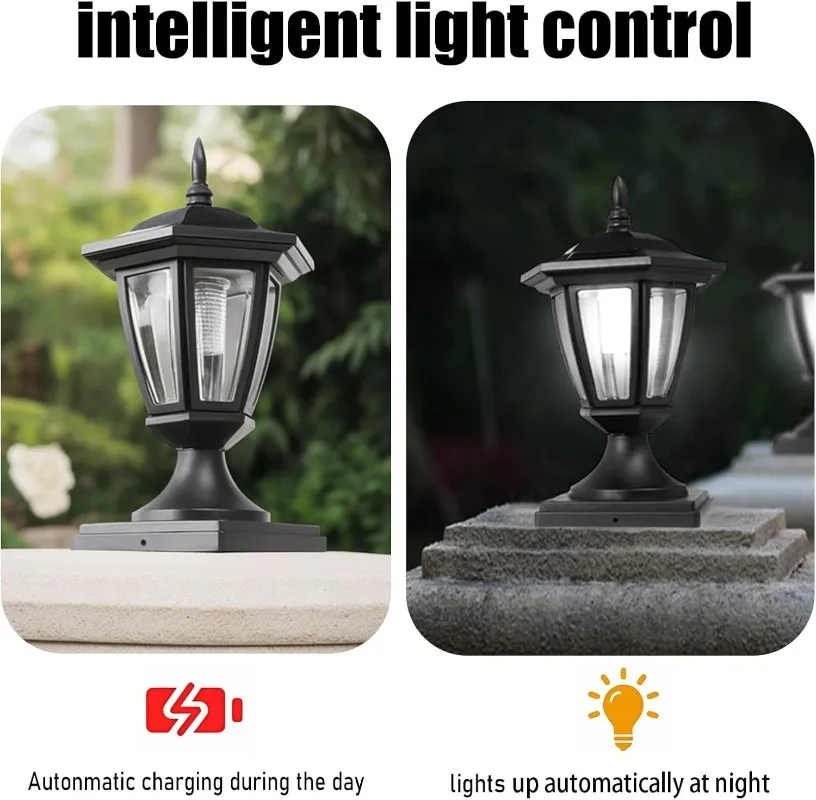Outdoor Solar Post Light Water - Outdoor Power Post recension och pris