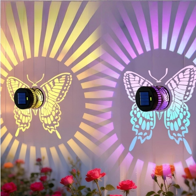 Decorative Solar Butterfly Lig - Outdoor Power Post recension och pris
