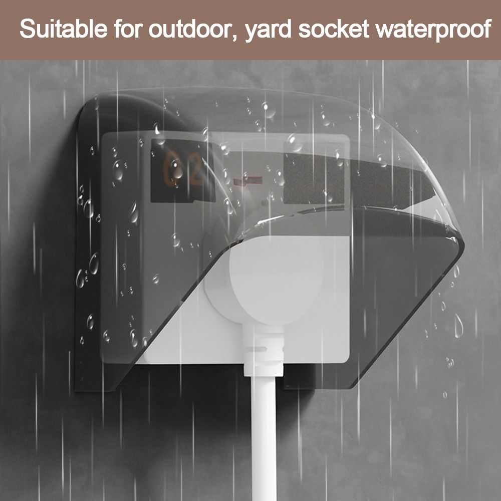 Outdoor Waterproof Box Protect - Outdoor Power Point Cover recension och pris