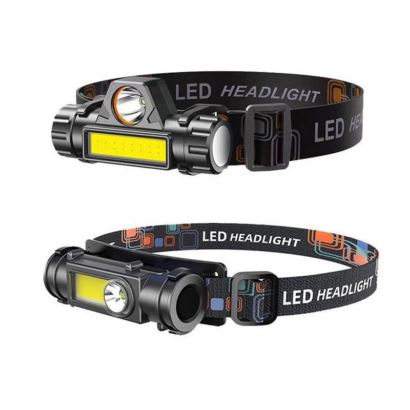 Rechargeable COB LED USB Headl - Outdoor Power Repair recension och pris