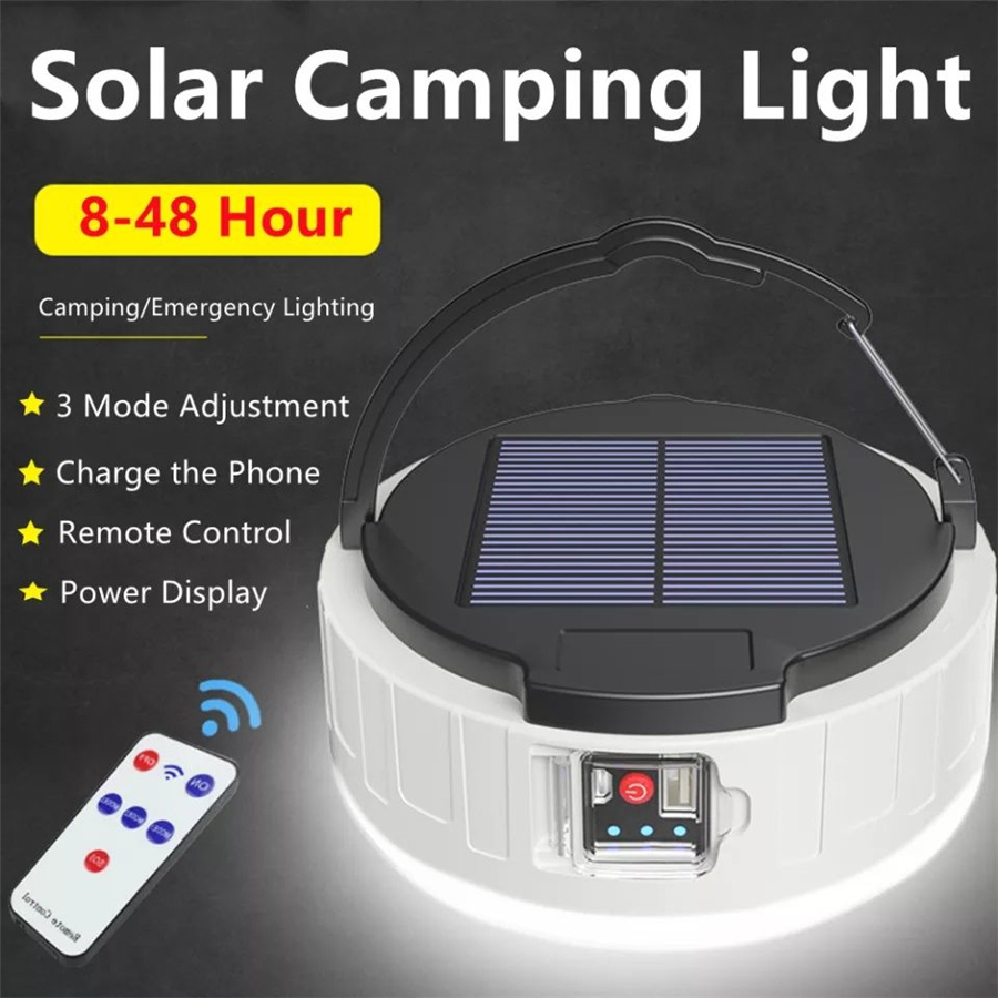 New Solar Led Camping Light Ou - Outdoor Power New Market recension och pris
