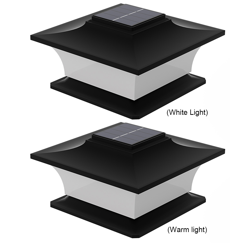 Solar Post Cap Light LED Fence - Outdoor Power Post recension och pris