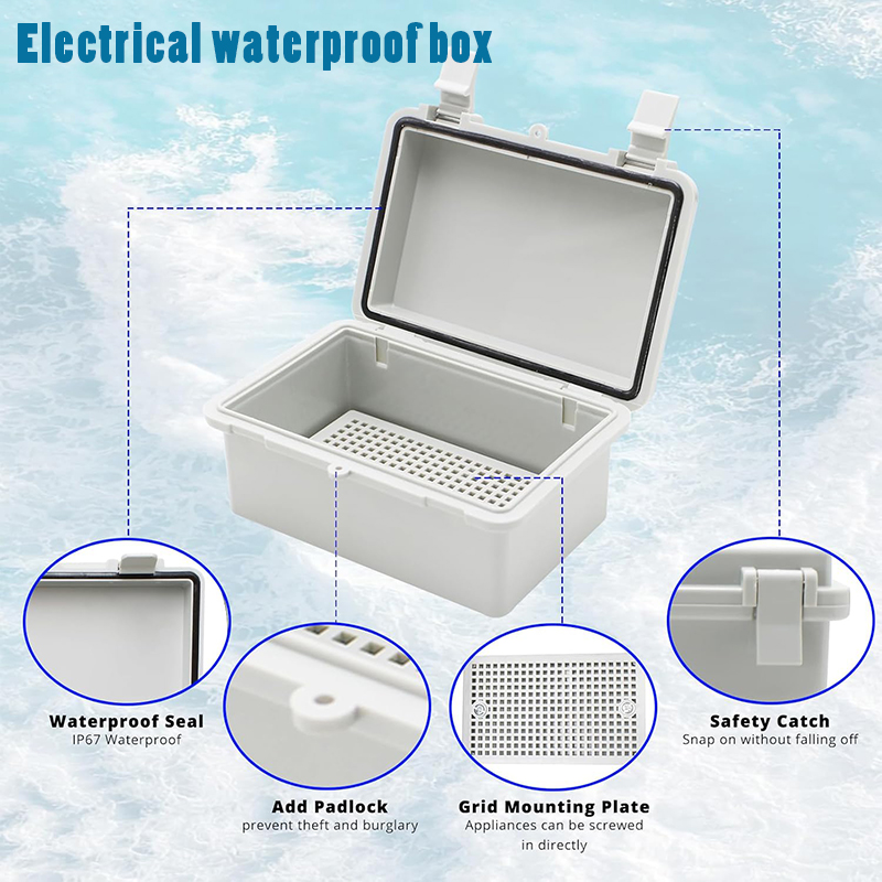 IP66 Waterproof Power Electric - Outdoor Power Distribution Box recension och pris
