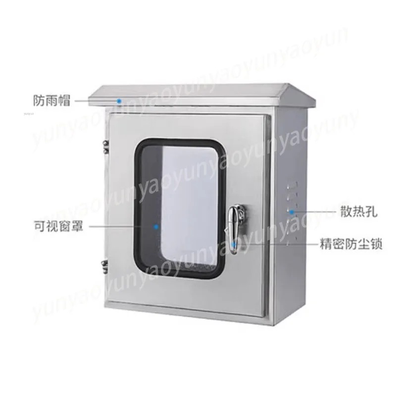 Stainless Steel Double Door Lo - Outdoor Power Distribution Box recension och pris