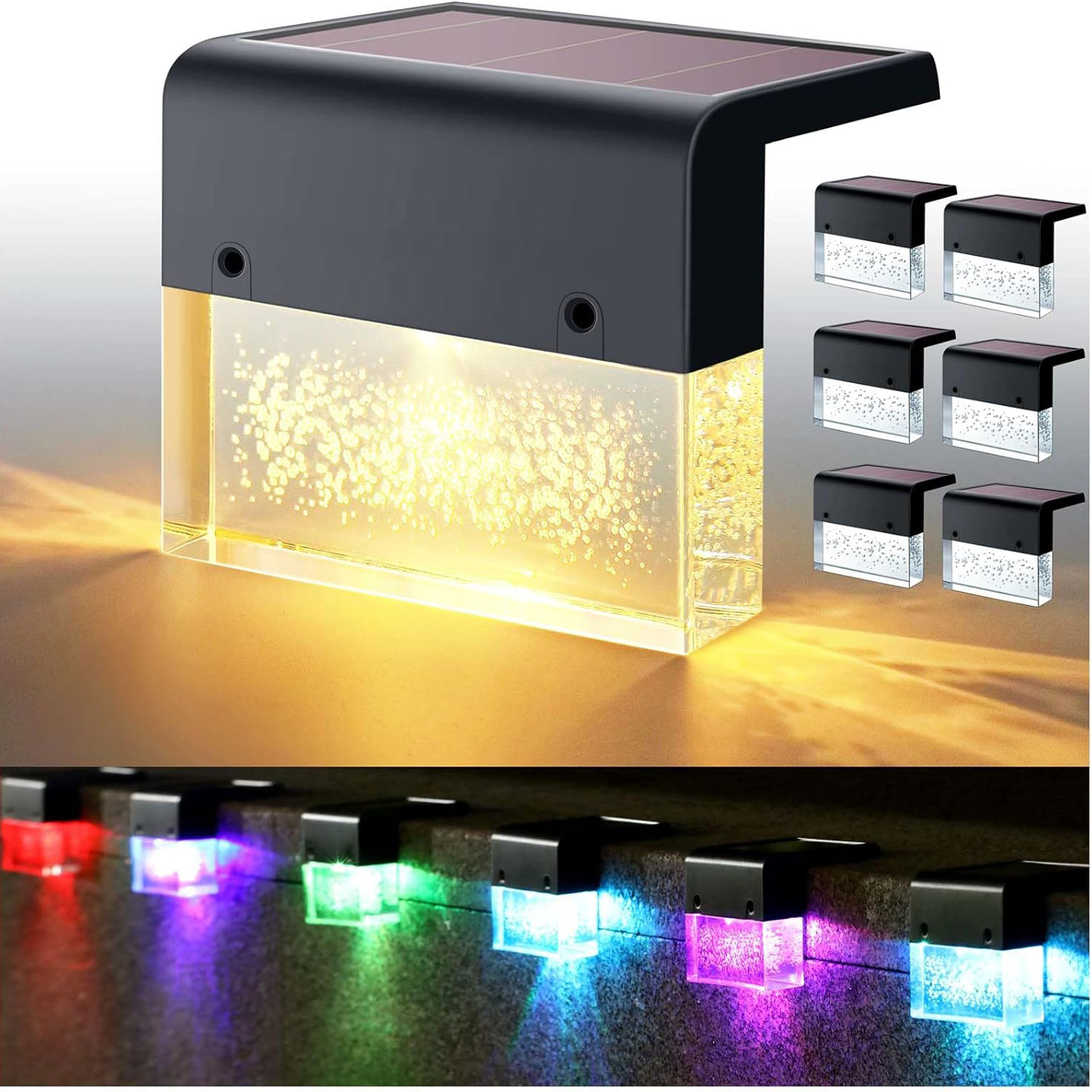 Solar Fence Lights Outdoor Wat - Outdoor Power Post recension och pris