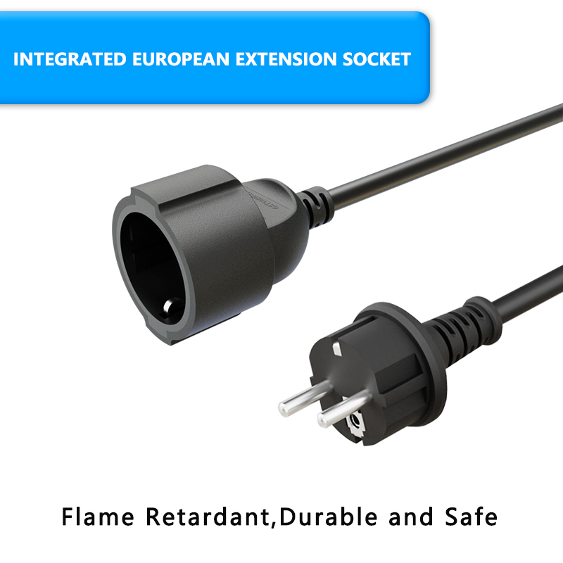 LIPWEL European Extension Cord - Outdoor Power Extension Cord recension och pris