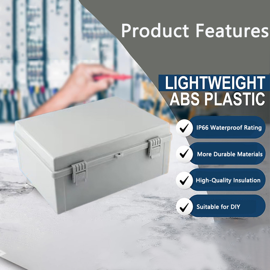 IP66 Electrical Plastic Enclos - Outdoor Power Distribution Box recension och pris