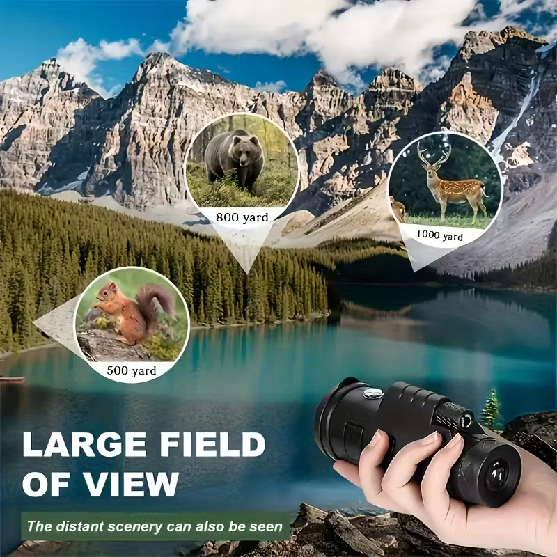40x60 High-Power HD Monocular  - Outdoor Powersports recension och pris