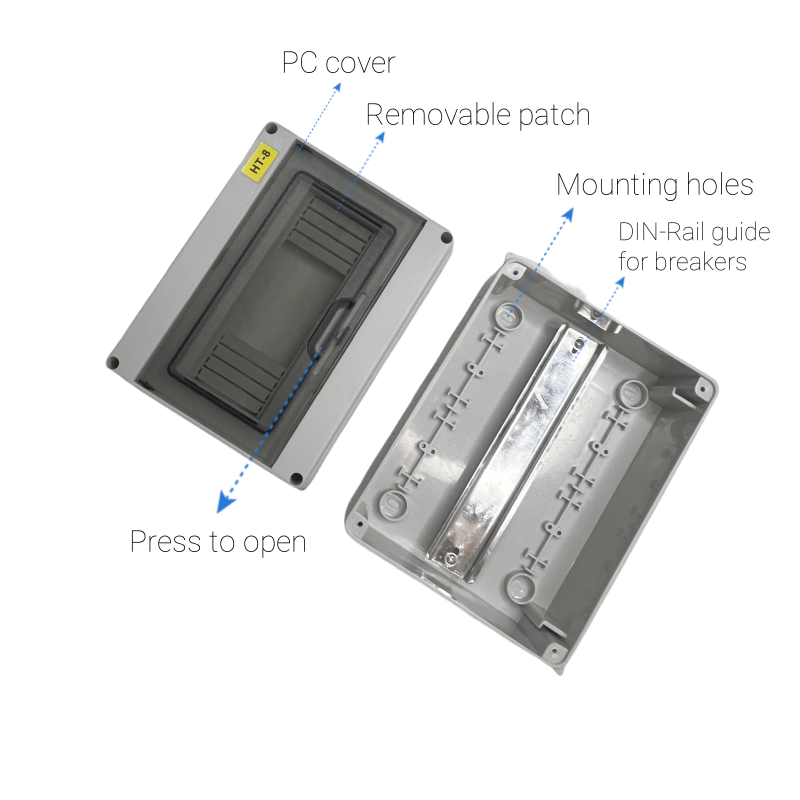 IP65 Distribution Box for DC B - Outdoor Power Distribution Box recension och pris