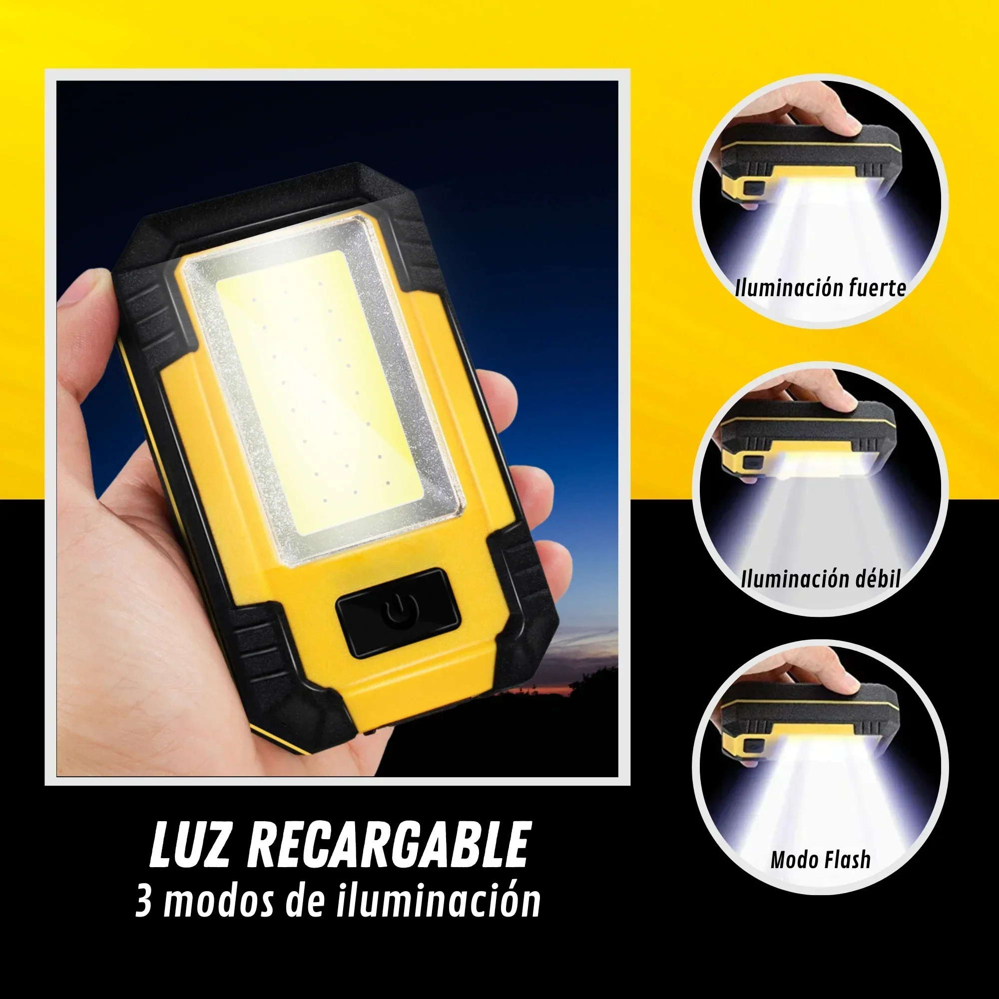 4000MaH Rechargeable Work Ligh - Outdoor Power Works recension och pris