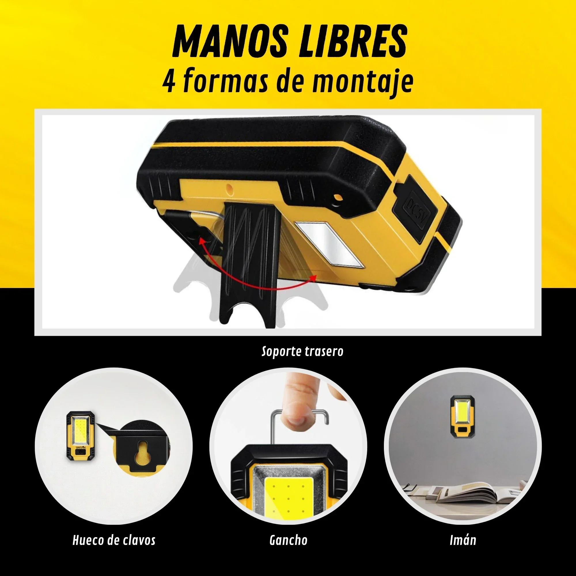 4000MaH Rechargeable Work Ligh - Outdoor Power Works recension och pris