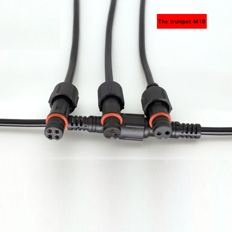 M10 2Pin 3/4 Pin Waterproof Bu - Outdoor Power Extension Cord recension och pris