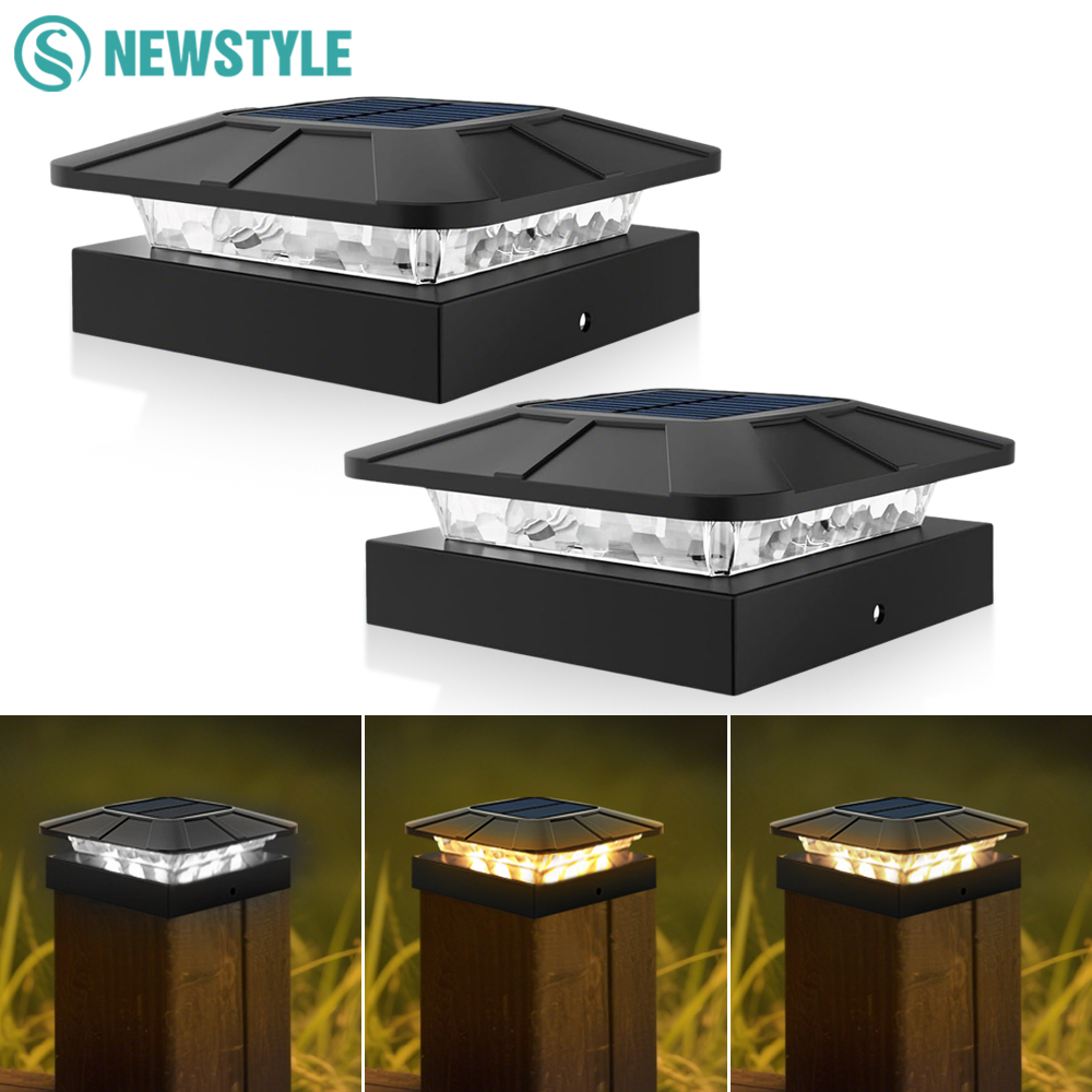 Outdoor Solar Post Cap Lights  - Outdoor Power Post recension och pris