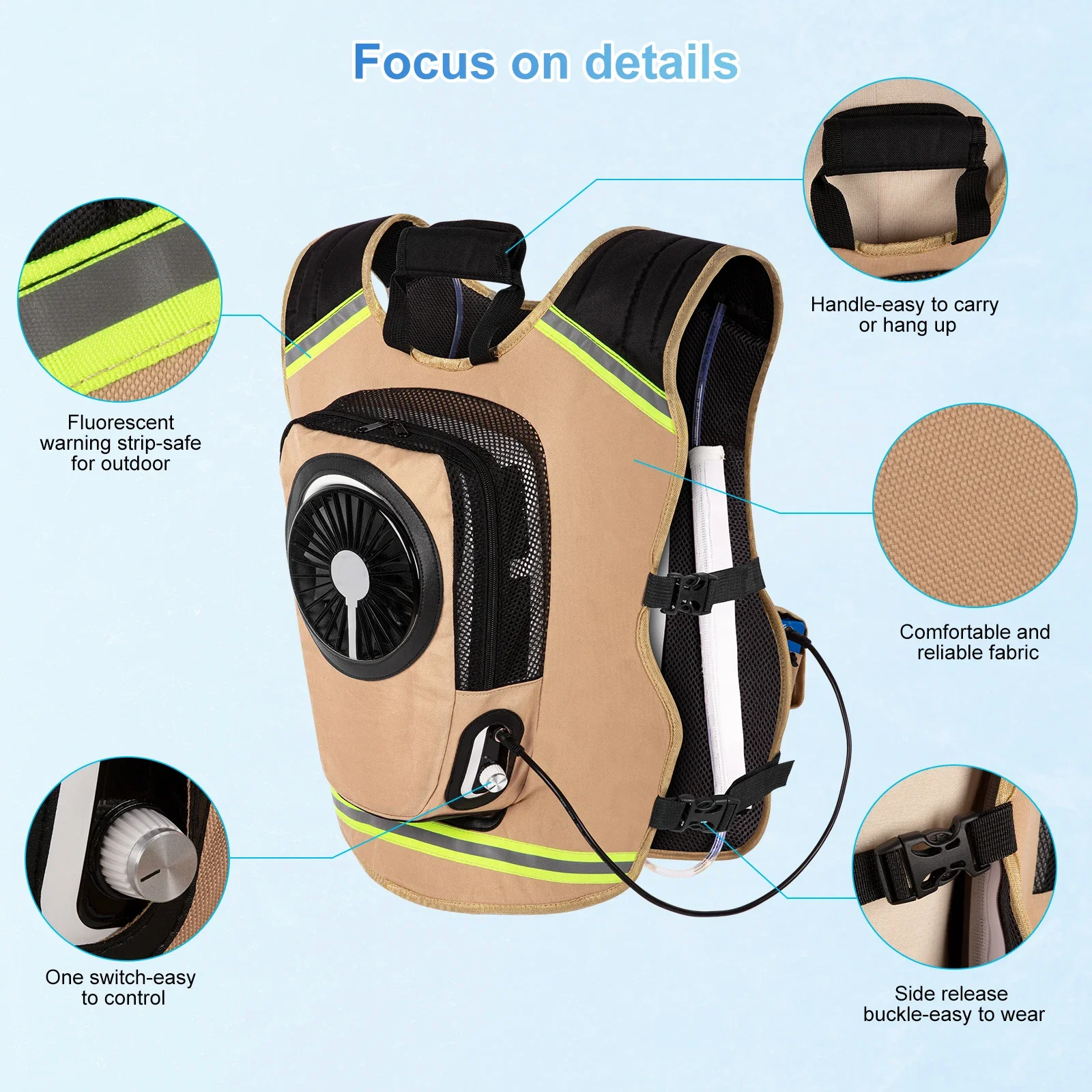 Air Conditioner Cooling Vest W - Outdoor Power Works recension och pris