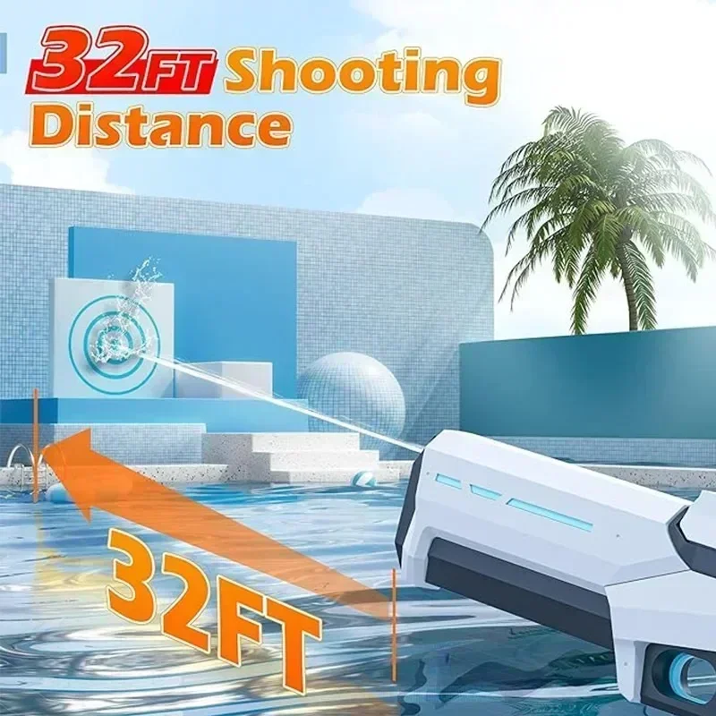 Electric Water Guns for Adults - Outdoor Powersports recension och pris