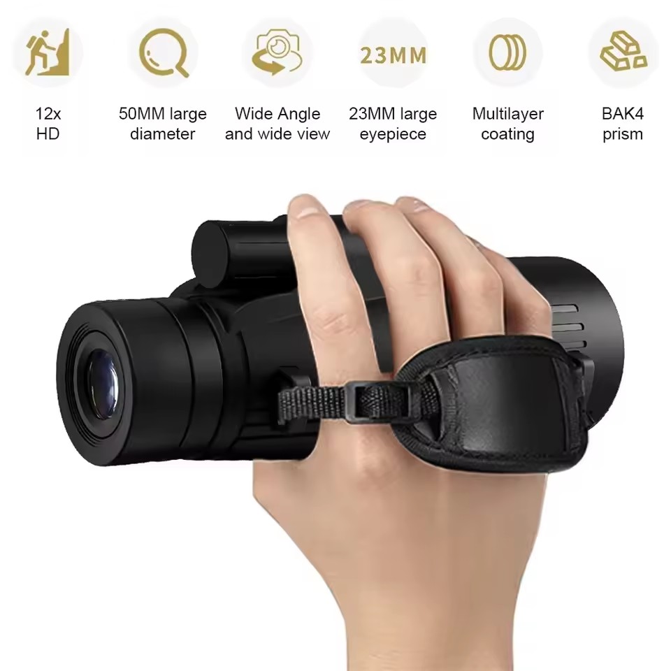 12X50 Portable Zoom HD 5000M T - Outdoor Powersports recension och pris