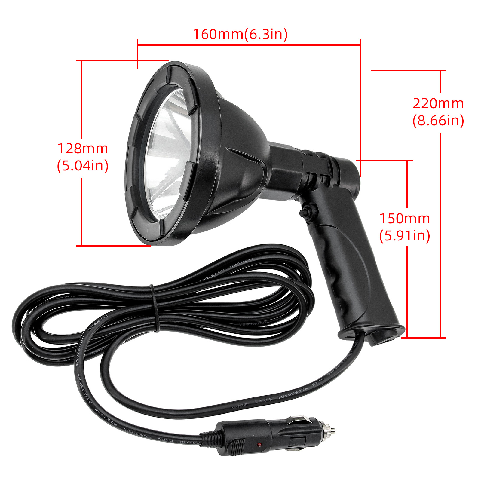 100W 4inch High Power Handheld - Outdoor Power Works recension och pris