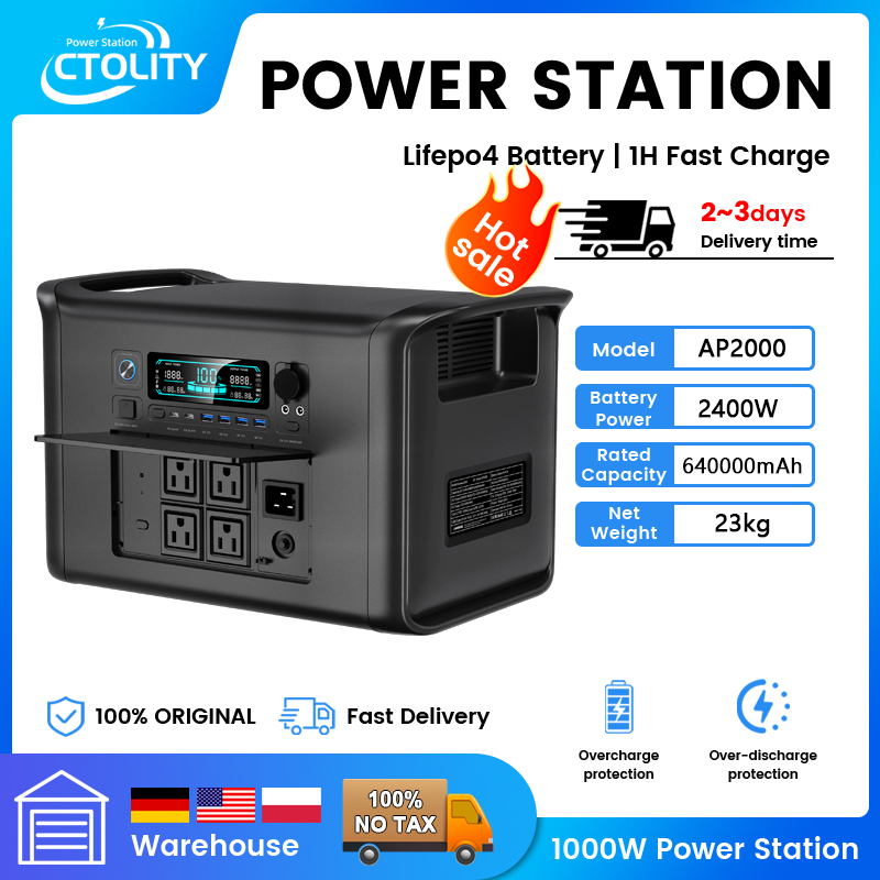 캠핑용품 300W 500W 1000W 2000W Por - Ac Outdoor Power recension och pris