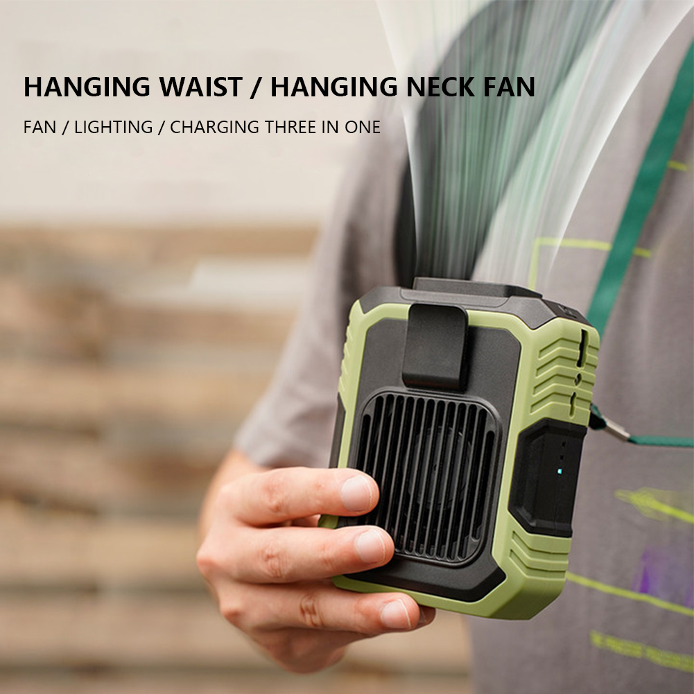 Mini Travel Wearable Waist Fan - Outdoor Power Works recension och pris