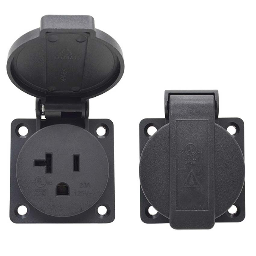1PCS Universal 15A 20A America - Outdoor Power Receptacle recension och pris