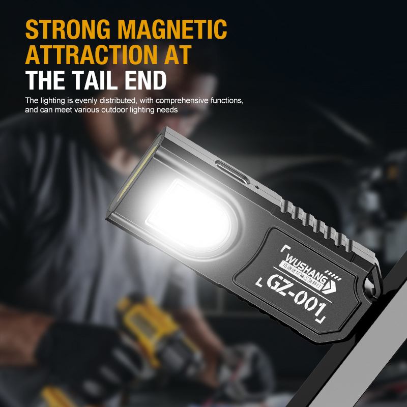 Portable Keychain LED COB Flas - Outdoor Power Works recension och pris