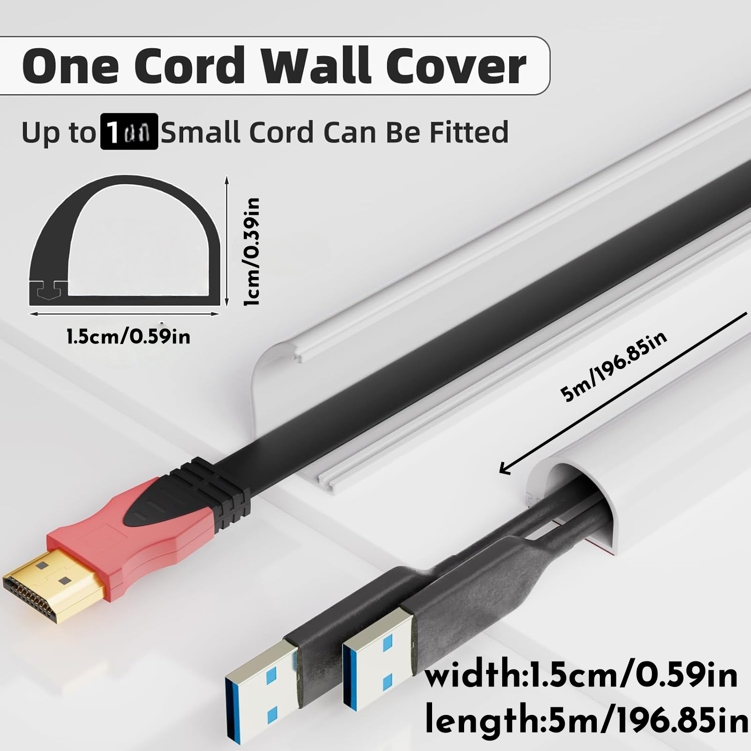  1PC  Arc Anti-extrusion Floo - Outdoor Power Extension Cord recension och pris