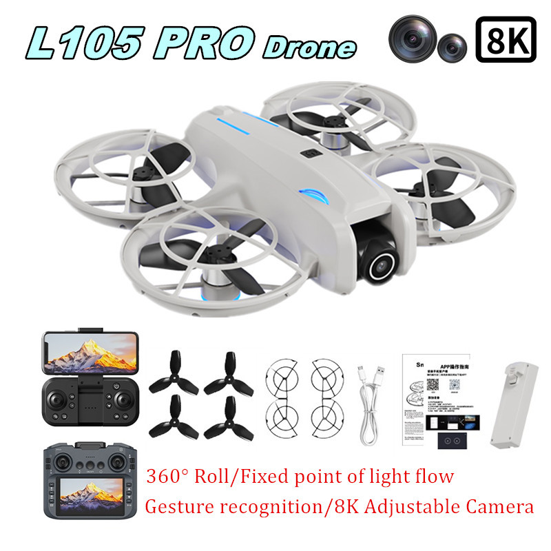 L105 PRO Drone Duel 8k Lens Fu - Outdoor Power Distribution Box recension och pris