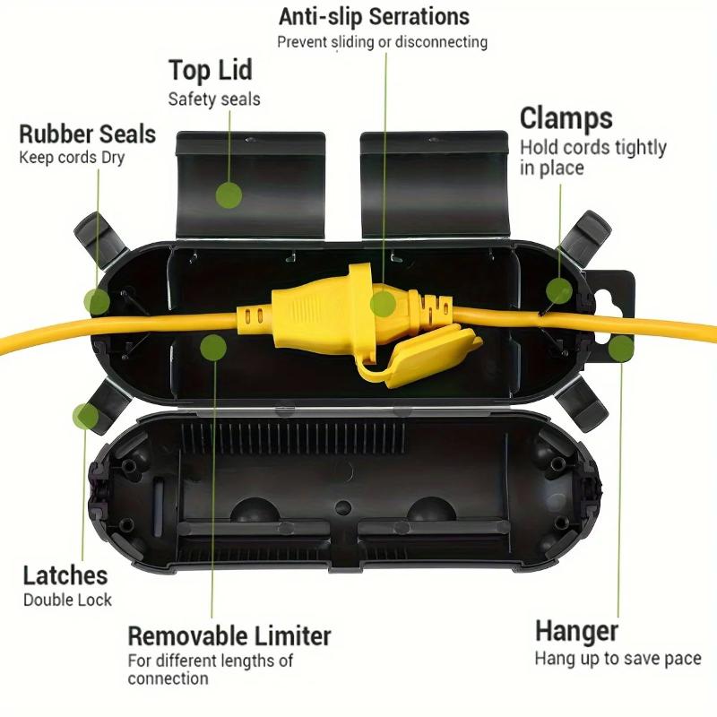 Outdoor Extension Cord Safety  - Outdoor Power Point Cover recension och pris