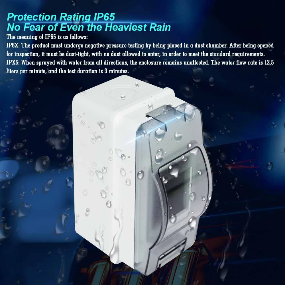 HT-2 IP65 Waterproof Distribut - Outdoor Power Distribution Box recension och pris