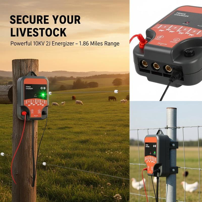 Livestock Energizer 10kV 2J Fo - Ac Outdoor Power recension och pris
