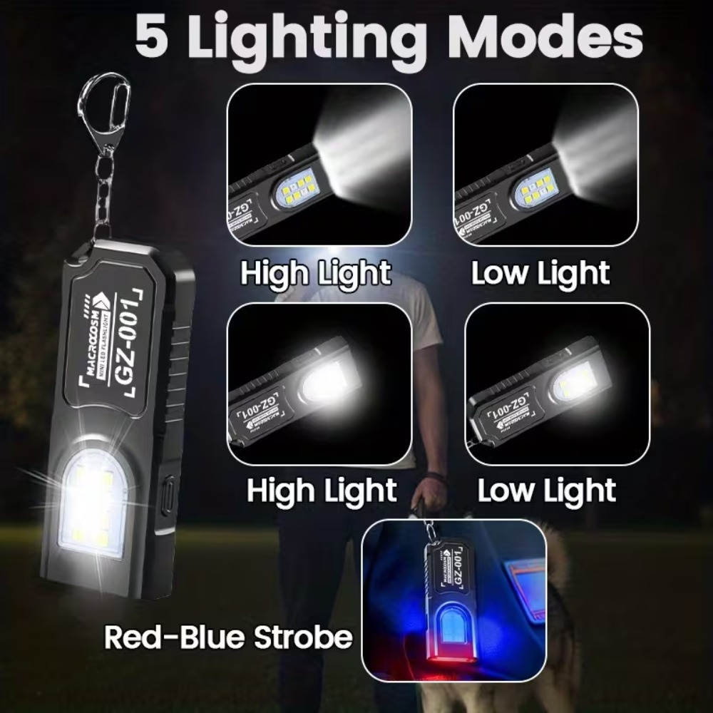 Mini COB LED Keychain Flashlig - Outdoor Power Works recension och pris