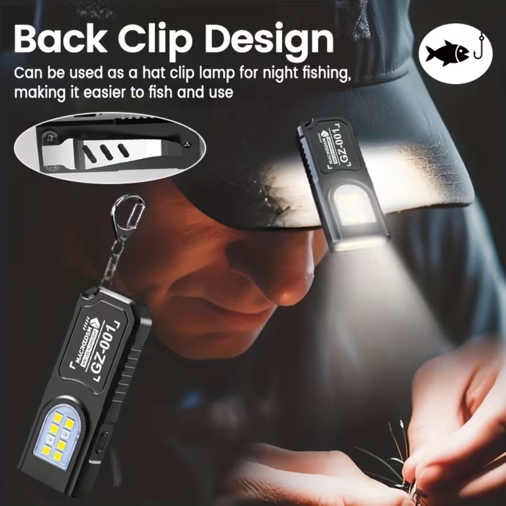 Mini COB LED Keychain Flashlig - Outdoor Power Works recension och pris