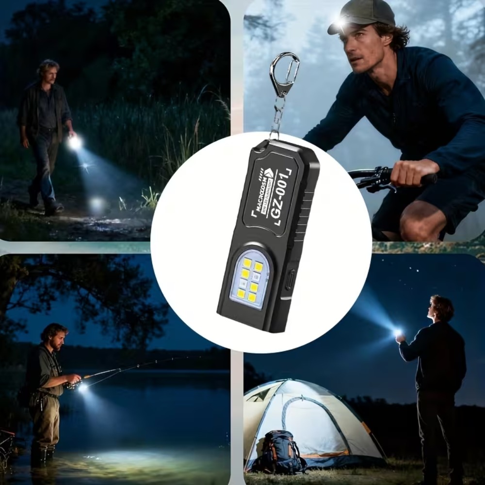 Mini COB LED Keychain Flashlig - Outdoor Power Works recension och pris